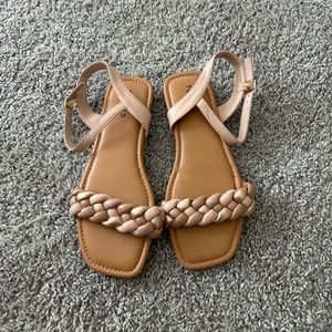 Braided Gladiator Sandal (WW)